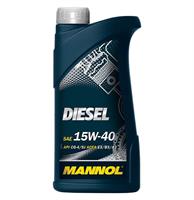 Масло моторное минеральное DIESEL 15W-40, 1л