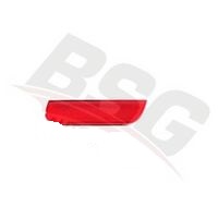 Отражатель заднего бампера левый