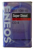 Масло моторное полусинтетическое SUPER DIESEL CG-4 10W-40, 4л
