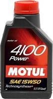 Масло моторное полусинтетическое 4100 POWER 15W-50, 1л