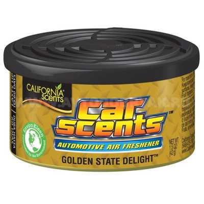 Ароматизатор возд "Car Scents" Golden State Delight  банка