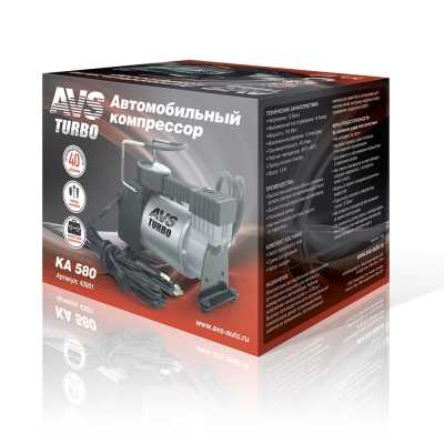 Компрессор автомобильный AVS k580