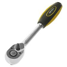 Трещотка флажковая в пластиковом корпусе  72 зуб. 1/2"