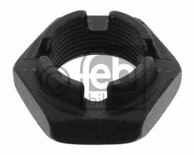 Ггайка наконечника рулевой тяги M24x1.5 H=17 SW36 \MAN,MB,IVECO,DAF,SCANIA,RVI