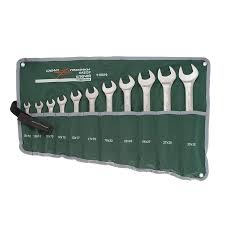 Набор ключей комбинированных усиленных 11 предм. (8,10,12,13,14,15,16,17,18,19,22мм.) ДТ