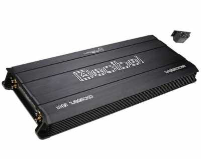 Усилитель 1-а канальный Ural  DB 1.2500   Серия DECIBEL, 1x1000 (4Om), 1x1800 (2Om), 1x2500 (1 Om),