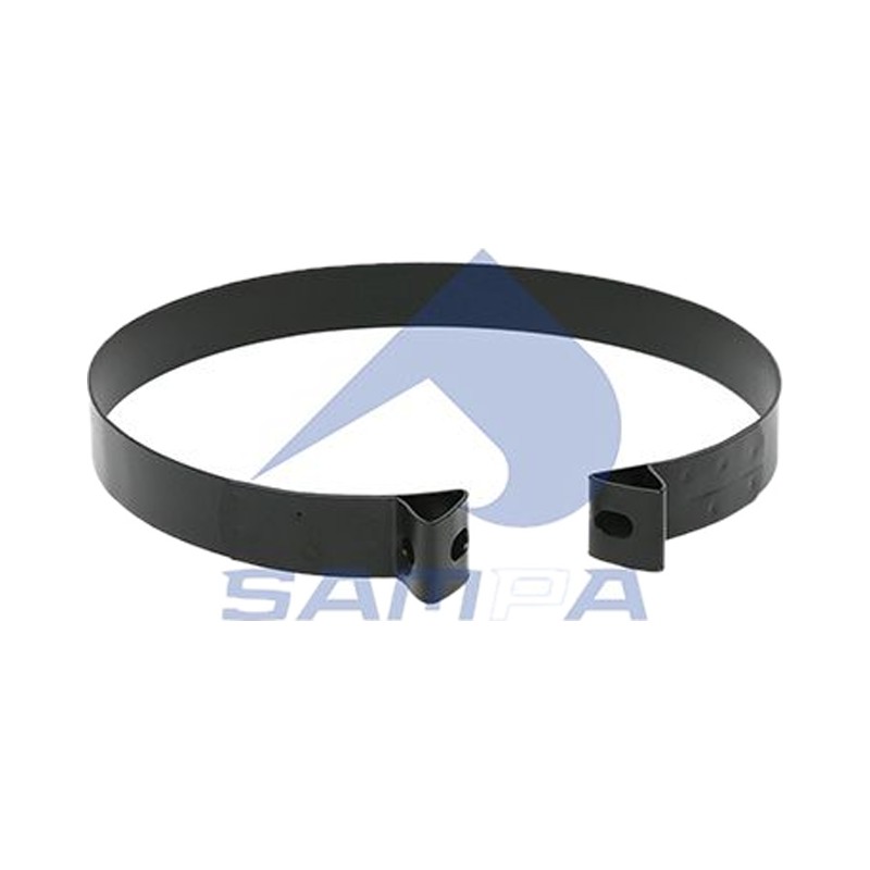 Хомут ресивера MAN без резиновой вставки; F2000