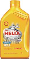 Масло моторное минеральное Helix Diesel HX5 15W-40, 1л