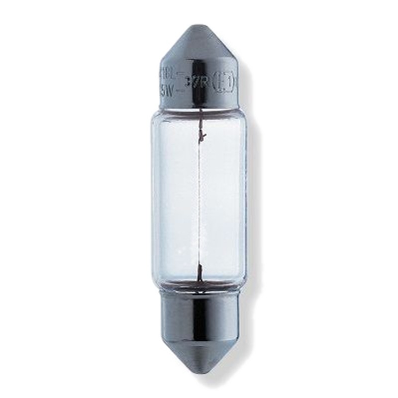 Лампа 12V C5W пальчиковая  SV8.5-8 L=36mm
