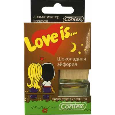 Ароматизатор возд. LOVE IS боченок "Шоколадная эйфория"