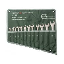 Набор ключей комбинированных "ДелоТехники" 9пр. в сумке