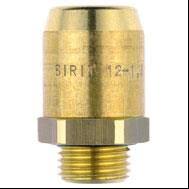 Соединитель (бронза) прямой / M16 - 10мм