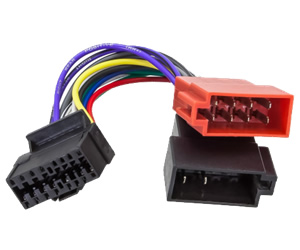 Фишка   AURA AWU-PI03  разьем для Pioneer + ISO    предохранитель снизу