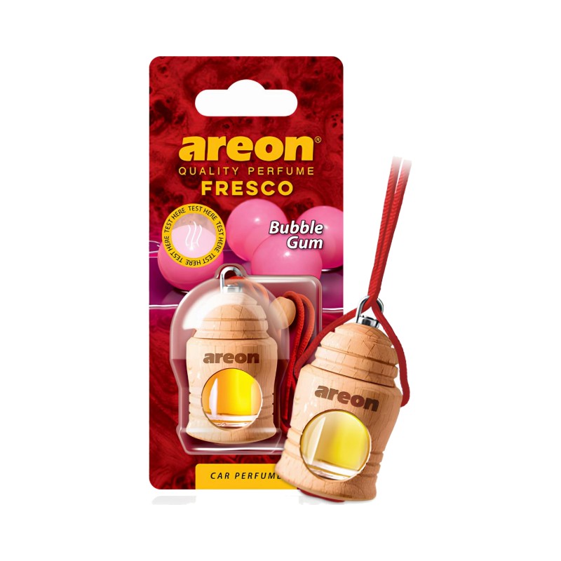Ароматизатор воздуха AREON FRESCO "BUBBLE GUM", флакон с деревянной крышкой