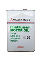 Масло моторное DiaQueen SN/GF-5 0W-20, 4л