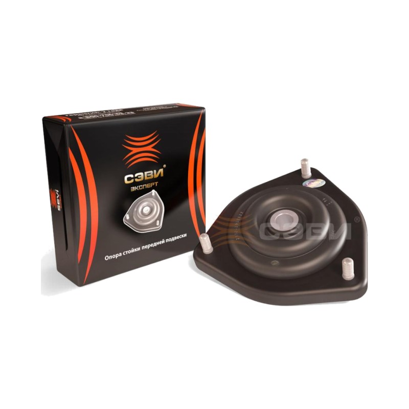 Опора стойки ВАЗ 2170-72 передней без подшипника СЭВИ