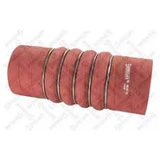 патрубок интеркулера!силикон, красный D=65мм,L=180 5колец \MAN D0826