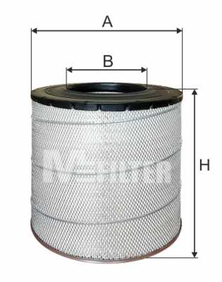 Фильтр воздушный (америка)  FRL     (d=174  D=333  H=393)