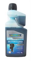 Масло моторное минеральное Outboard 2T Mineral, 1л