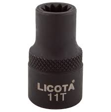 Головка для тормозного суппорта 3/8 грузовых автомобилей 11-гранная LICOTA