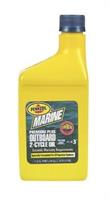 Масло моторное синтетическое Marine Premium Plus Outboard 2-Cycle, 473мл