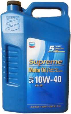 Масло мот.10W40 Chevron Supreme Motor (3.78л)