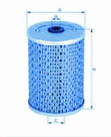 фильтрующий элемент топлива бумажный  OMN MB RENAULT RVI