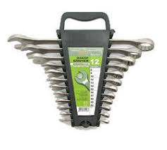 Набор ключей комбинированных коленчатых "ДелоТехники" 12пр. пластик холдер