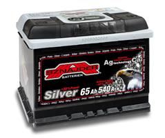 Батарея аккумуляторная 'SILVER', 12В 65А/ч