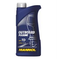 Масло моторное полусинтетическое Outboard Marine, 1л