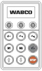 Пульт дистанционного управления ECAS, 446 056 117 0 - управляет всеми осями(передней, задней,подъемн