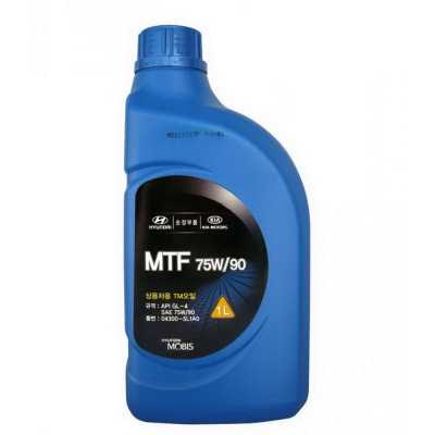 Масло транс.75W90 HYUNDAI MTF (GL-4) 75W/90 (1л) MOBIS