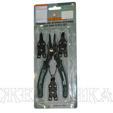 Съемники стопорных колец 4 пр.