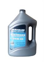 Масло моторное полусинтетическое 4-Stroke Marine Engine Oil 25W-40, 4л