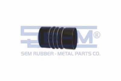 патрубок интеркулера! черный (р) D=90mm L=195mm\ RVI
