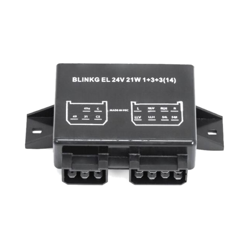 реле-прерыватель поворотов!24V 1+3+3 (14) x 21W 13-pin \Scania