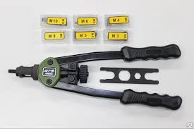 Заклепочник для резьбовых заклепок двуручный M3-M10