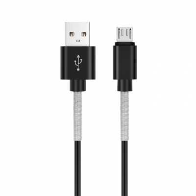 Кабель AVS micro USB (1м) усиленный MR-361S