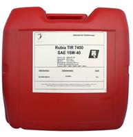 Масло моторное минеральное RUBIA TIR 6400 15W-40, 20л