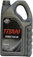 Масло моторное полусинтетическое TITAN UNIMAX PLUS MC 10W-40, 5л