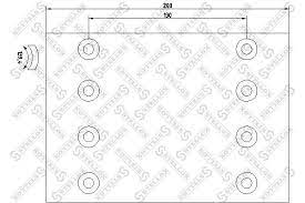 Накладки тормозные 19568 STD (300x200)  93252 KAE