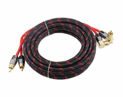 Кабель RCA 2-х канальные 5 метров  URAL RCA-DB5M  Decibel