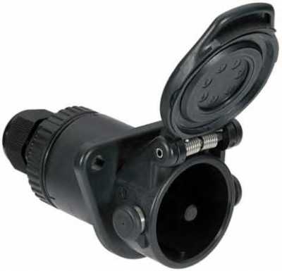 Розетка ABS 5-7контактов