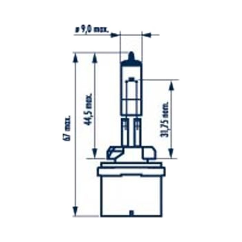 Лампа галоген 12V H27W/1 (880)
