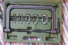 Рассухариватель струбцинный с насадками Ø16,19,23,25,30 мм, в кейсе