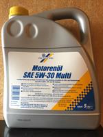 Масло моторное синтетическое Motoroil Multi 5W-30, 5л