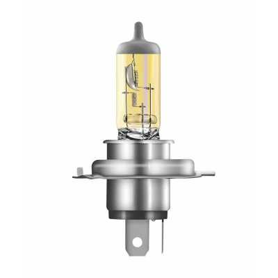 Лампа галоген 12V H4 60/55W Atlas Anti Fog желтая (к-т 2шт.)
