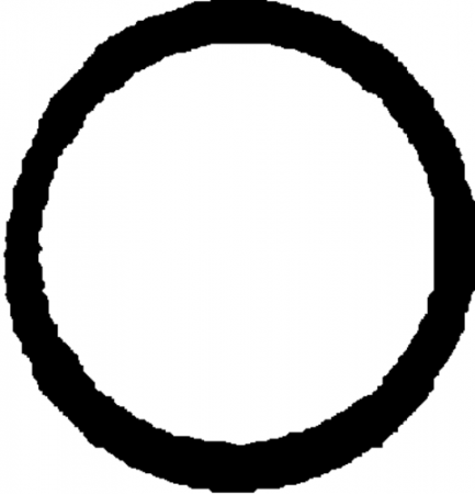 прокладка приемной трубы!\ Lexus ES300/RX300 3.0 98>/GS300/SC300 3.0 97>