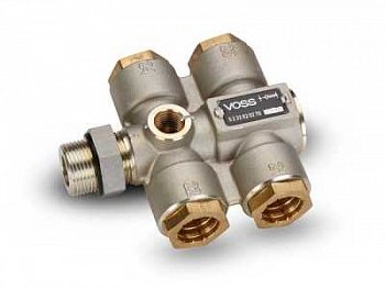 Клапан-распределитель 4 отв М22x1.5. 1 входн. штуцер М22x1.5\ МВ