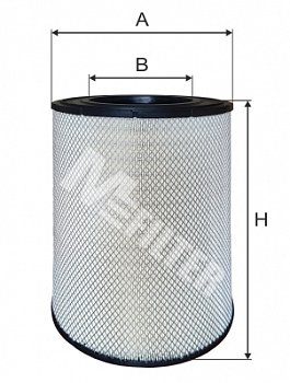 Фильтр воздушный SC     (d=176  D=310  H=543)